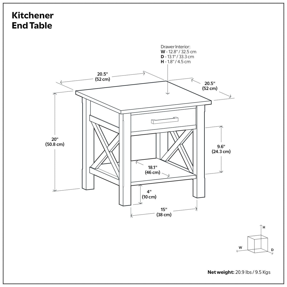 Kitchener - Handcrafted Table