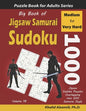 Big Book of Jigsaw Samurai Sudoku: 1000 Medium to Very Hard Jigsaw Sudoku Puzzles Overlapping into 200 Samurai Style - Paperback