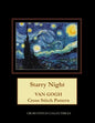 Starry Night: Van Gogh cross stitch pattern - Paperback