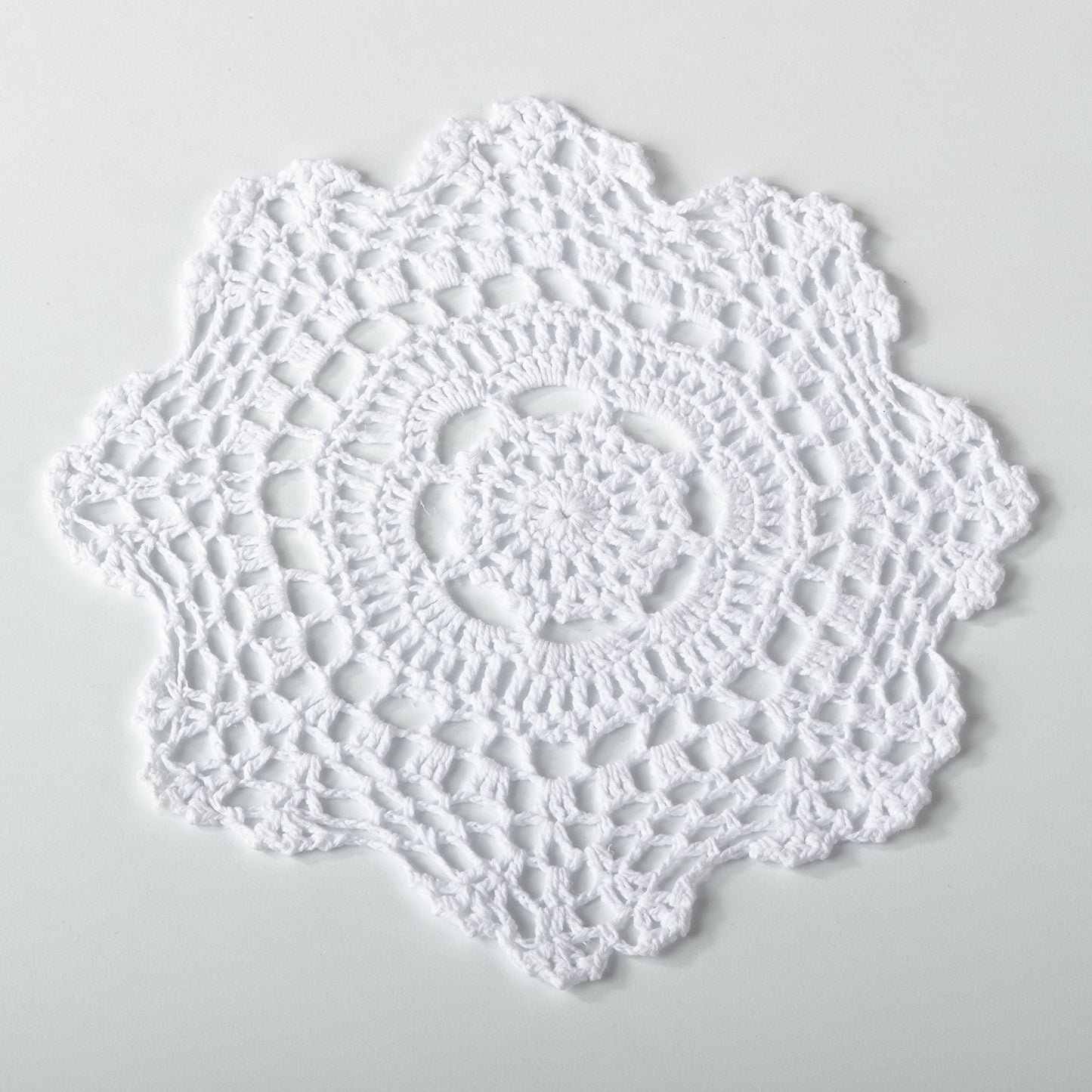 Fennco Styles Handmade Crochet Traycloth Cotton Doilies