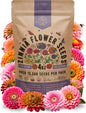 Marigold Seeds Pack 1 oz - Over 9,250 Non-GMO Heirloom Marigold Seeds for Planting Indoor & Outdoor Gardening, Flower Seed for Planting Home and Garden, Flowers Seed in Individual Packet