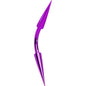 14G 3/8 Purple Anodized Titanium Curved Barbell