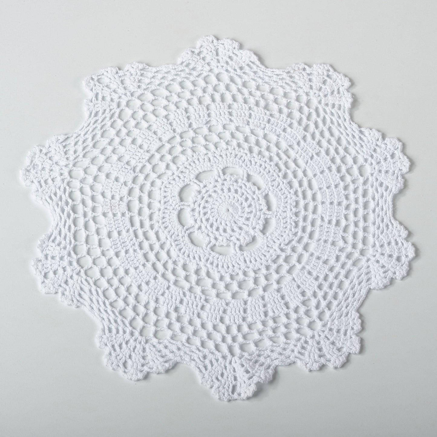 Fennco Styles Handmade Crochet Traycloth Cotton Doilies