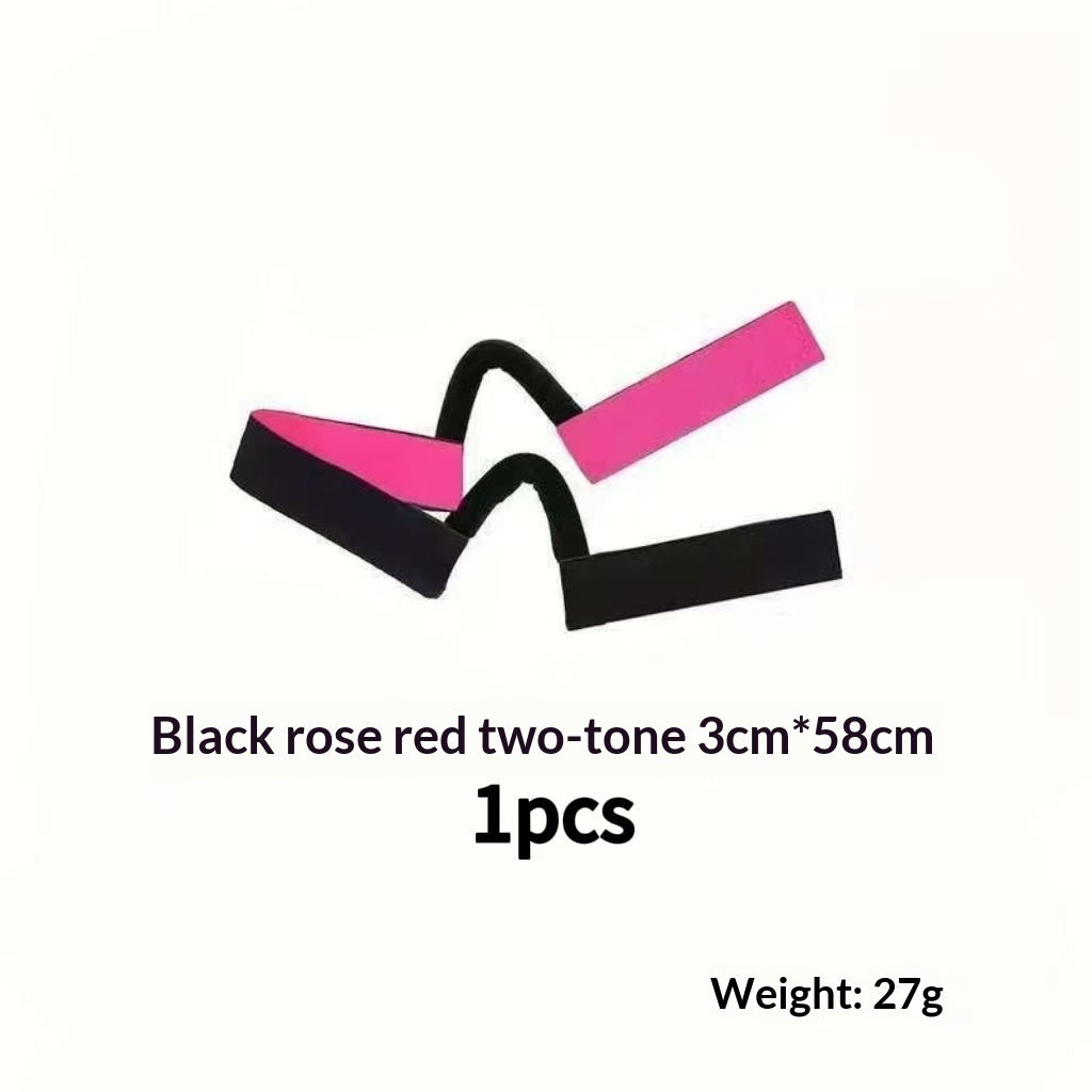 Portable Elastic Band Stretchy Strap Velcro Hairband