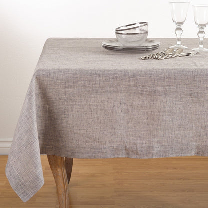 Fennco Styles Classic Heavy Denier Tablecloth, 100% Linen