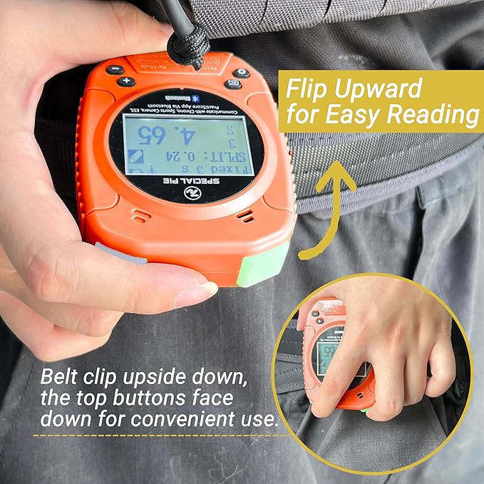 Shot Timer for Shooting - Upgraded Shooting Timer for Training & Dry Fire Practice, Loud Buzzer and Auto-Backlight, Ideal for IPSC, IDPA, USPSA
