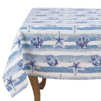 Fennco Styles Watercolor Nautical Blue Tabletop Collection