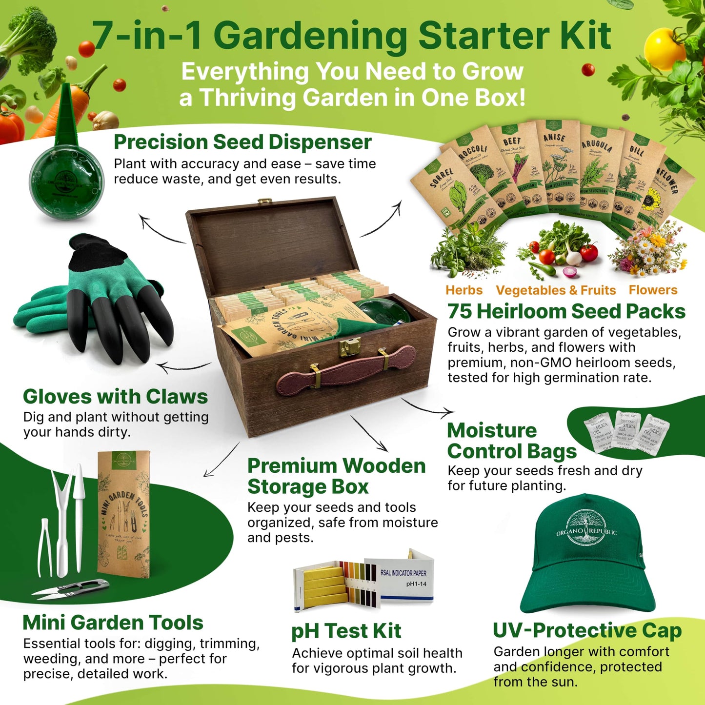 35 Medicinal & Tea Herb Seeds Variety Pack for Indoor & Outdoors. 16,335+ Non-GMO Heirloom Garden Seeds: Anise, Bergamot, Borage, Cilantro, Chamomile, Dandelion, Rosemary Seeds & More