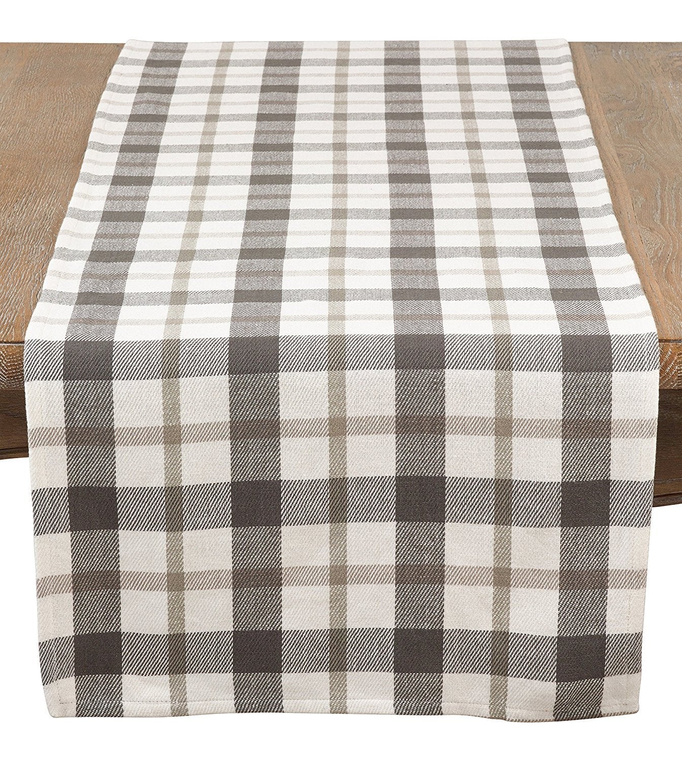 Fennco Styles Classic Plaid Design Tabletop Collection