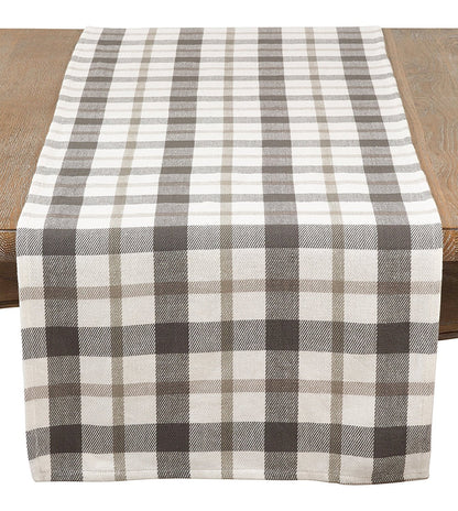 Fennco Styles Classic Plaid Design Tabletop Collection