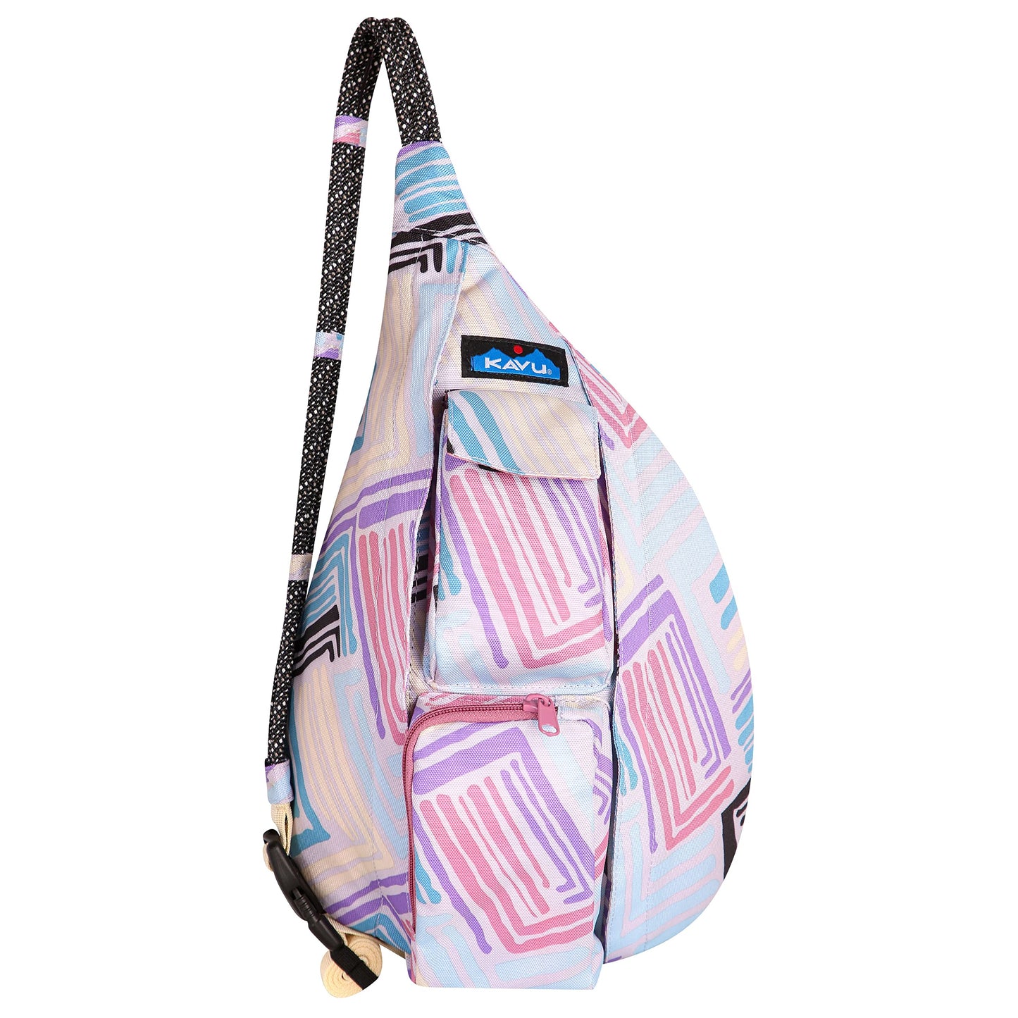 Mini Rope Sling Pack Adjustable Crossbody Bag for Women