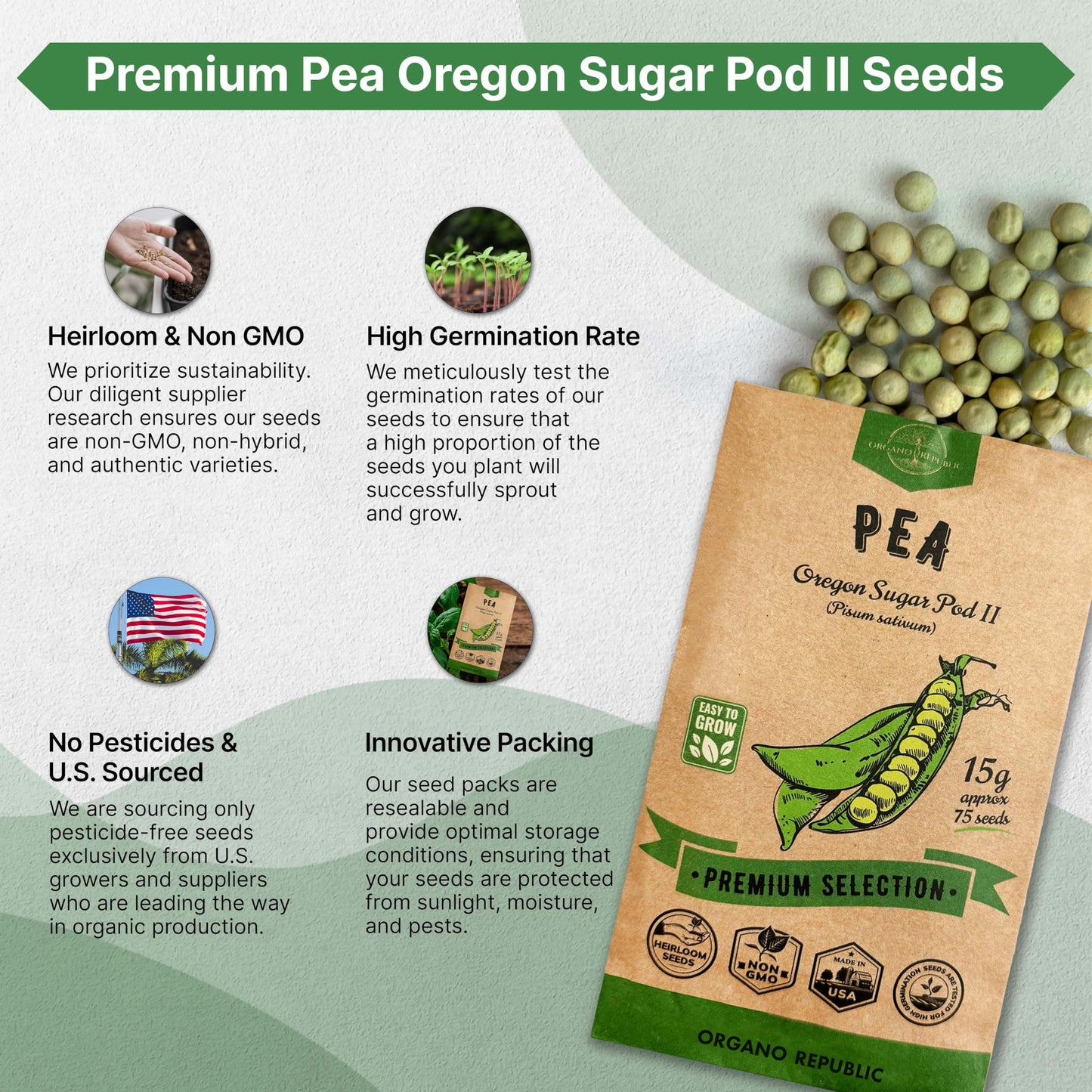 Onion Walla Walla Seeds Pack 1G - Over 275 Non-GMO Heirloom Onion Seeds for Planting Vegetables in Individual Seed Packet, Vegetable Seeds for Planting Home Garden Indoor & Outdoor Gardening