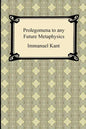 Kant's Prolegomena to any Future Metaphysics - Paperback