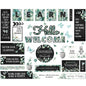 Gethelud 50PCS Modern Farmhouse Bulletin Board Decor 44.5x32.5cm Style 1