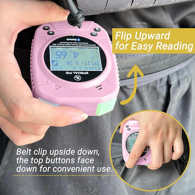 Shot Timer for Shooting - Upgraded Shooting Timer for Training & Dry Fire Practice, Loud Buzzer and Auto-Backlight, Ideal for IPSC, IDPA, USPSA