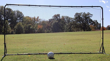 Trigon Sports Soccer Rebounder Net, 6’ x 12’ Bounce Back Net Soccer Goals for Backyard, Easy Setup, Kick Back Trainer for Passing, Ball Control & Volley Practice for Kids, Teens & Adults
