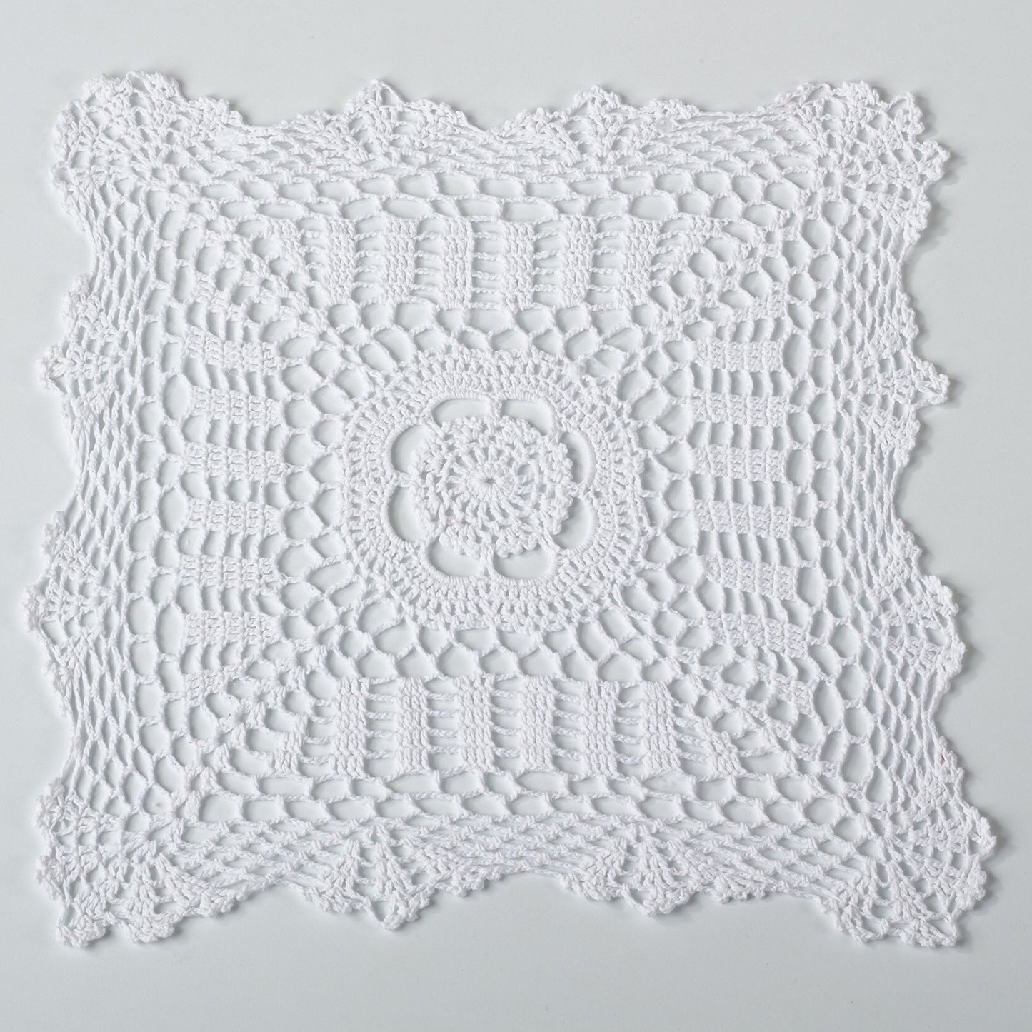 Fennco Styles Handmade Crochet Traycloth Cotton Doilies