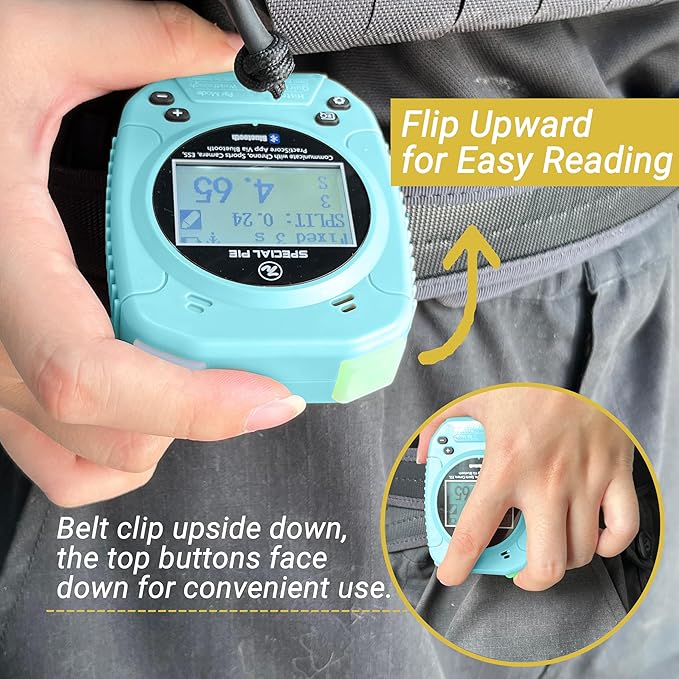 Shot Timer for Shooting - Upgraded Shooting Timer for Training & Dry Fire Practice, Loud Buzzer and Auto-Backlight, Ideal for IPSC, IDPA, USPSA