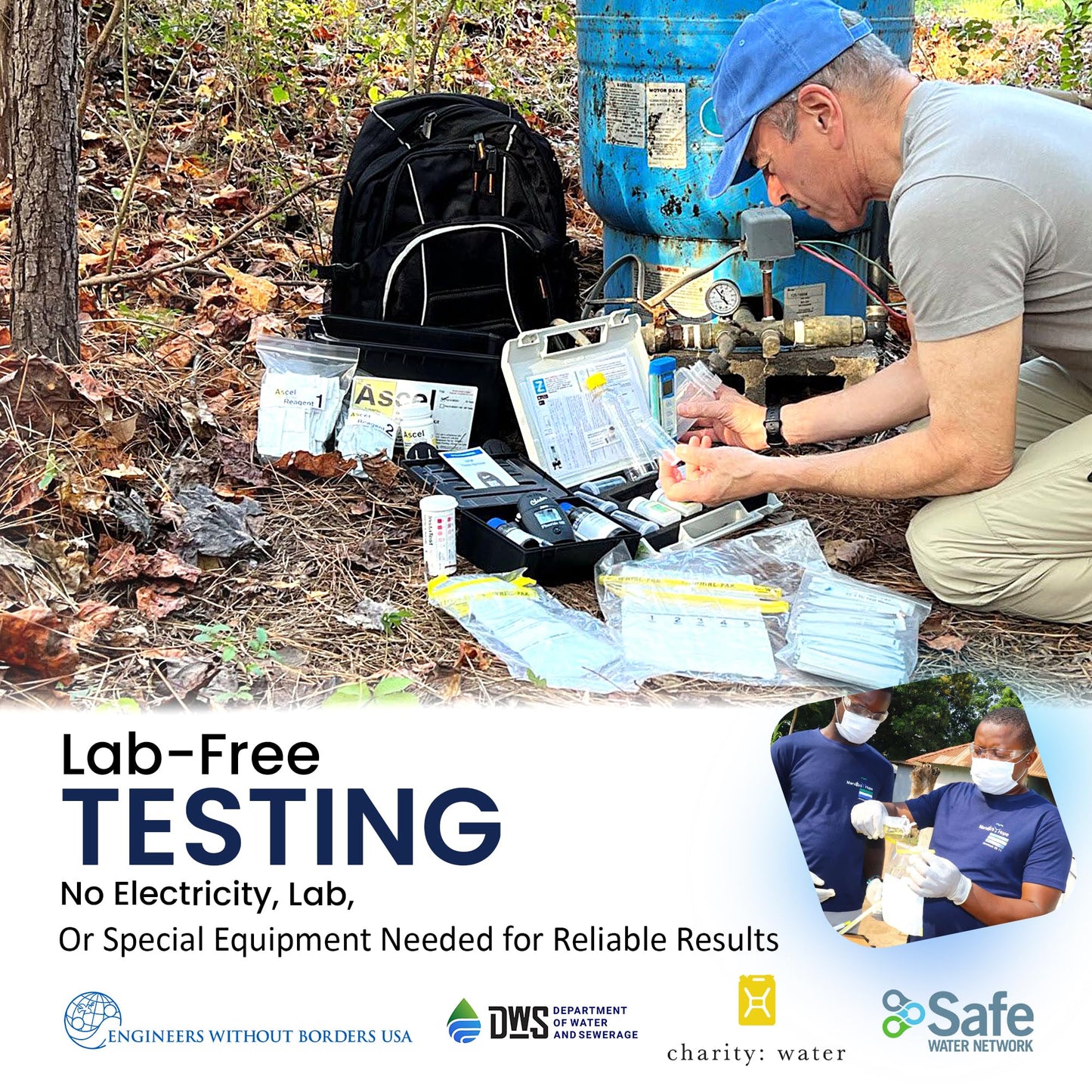 Alert P/A Test Kit – Lab-Grade Home Water Testing Kit for E. Coli & Total Coliforms, Ideal for Wells, Drinking Water, and Tap Testing (5 Pack)