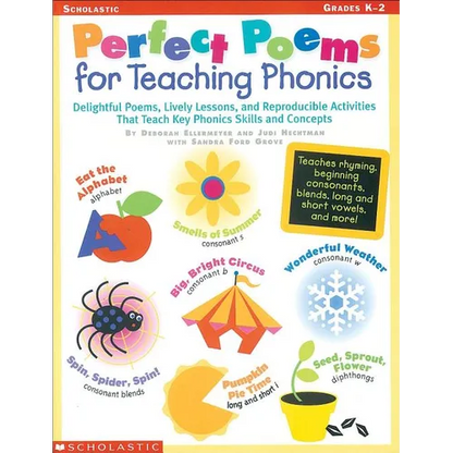 Perfect Poems for Teaching Phonics - Paperback