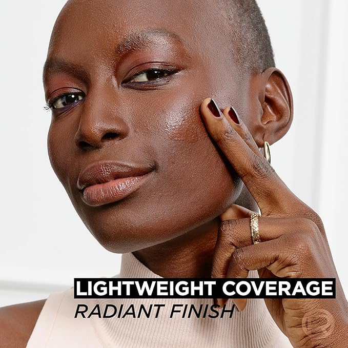 L'Oreal Paris True Match Nude Hyaluronic Tinted Serum Foundation with 1% Hyaluronic acid, Medium 4-5, 1 fl. oz.