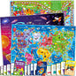 QUOKKA 3X Learning Board Games Set Educational Trivia Cards Kids Ages 6-8