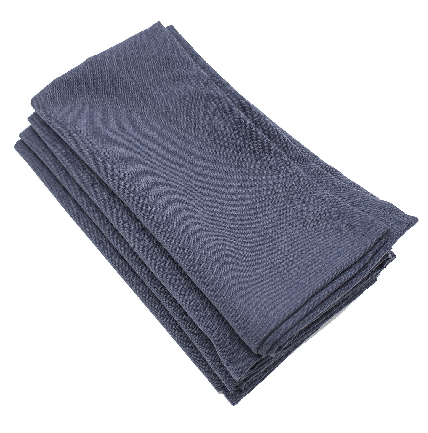 Fennco Styles Classic Solid Design Napkins, 20-inch Square, Set of 4
