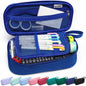 Large Pencil Case 1800ml - Heavy Duty Canvas School Supplies Organizer for Kids Students