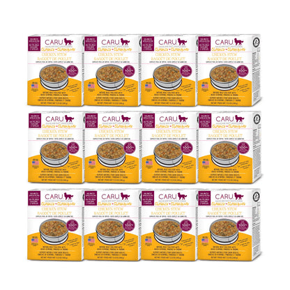 BestBy01/26 Caru Classics Chicken Stew Wet Dog Food 12oz Case of 12