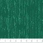 Green Dashes Seasons Basics Cotton 44"/45" Fabric Per Yard