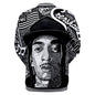 Trendy nipsey hussle casual 3D baseball uniform