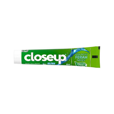 Closeup Toothpaste Menthol Fresh 50ml - Active Zinc Technology | Gel Formula