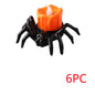 Halloween Festival Atmosphere Creative Halloween Spider Candlestick Ornaments