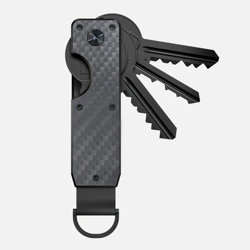 Keychain metal keychain aluminum alloy key storage keyclip