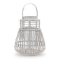 Woven Rattan Lantern 14.5"H