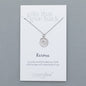 Mindfully Living Pewter Necklace