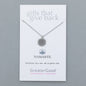Mindfully Living Pewter Necklace