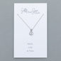 Mindfully Living Pewter Necklace