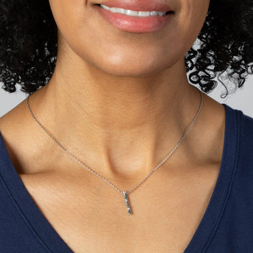Carry a Little Luck Pewter Necklace