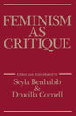 Feminism as Critique: Essays on the Politics of Gender in Late-Capitalist Society - Paperback