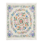 Chinese Floral Flannel Blanket – Soft Printed Throw in Multiple Sizes