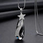Crystal tassel necklace clothing accessories