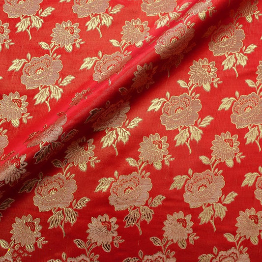 Lantern Jacquard Decorative Fabric – Colorful Polyester‑Cotton (150cm Wide)