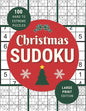 Christmas Sudoku: 100 Festive Hard to Extreme Puzzles in Large Print for Christmas Fun - One Puzzle Per Page - Paperback