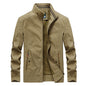 New Men's Casual Jacket Plus Size Stand Collar