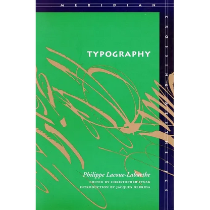 Typography: Mimesis, Philosophy, Politics - Paperback