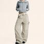Womens Versatile Retro American-style Workwear Denim Jeans