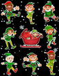 Christmas Holiday Sticker Album Dancing Elves: 100 Plus Pages For PERMANENT Sticker Collection, Activity Book For Boys and Girls - 8.5 by 11 - Paperback