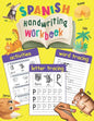 Spanish Handwriting Workbook: Writing Practice with Illustrations - Spanish Language Learning Book for Kids - Paperback