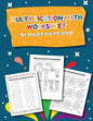Multiplication Math Worksheet for 2nd, 3rd and 4th Grade: 25 Fun Designs For Boys And Girls - Educational Worksheets Practice Workbook Activity Sheets - Paperback